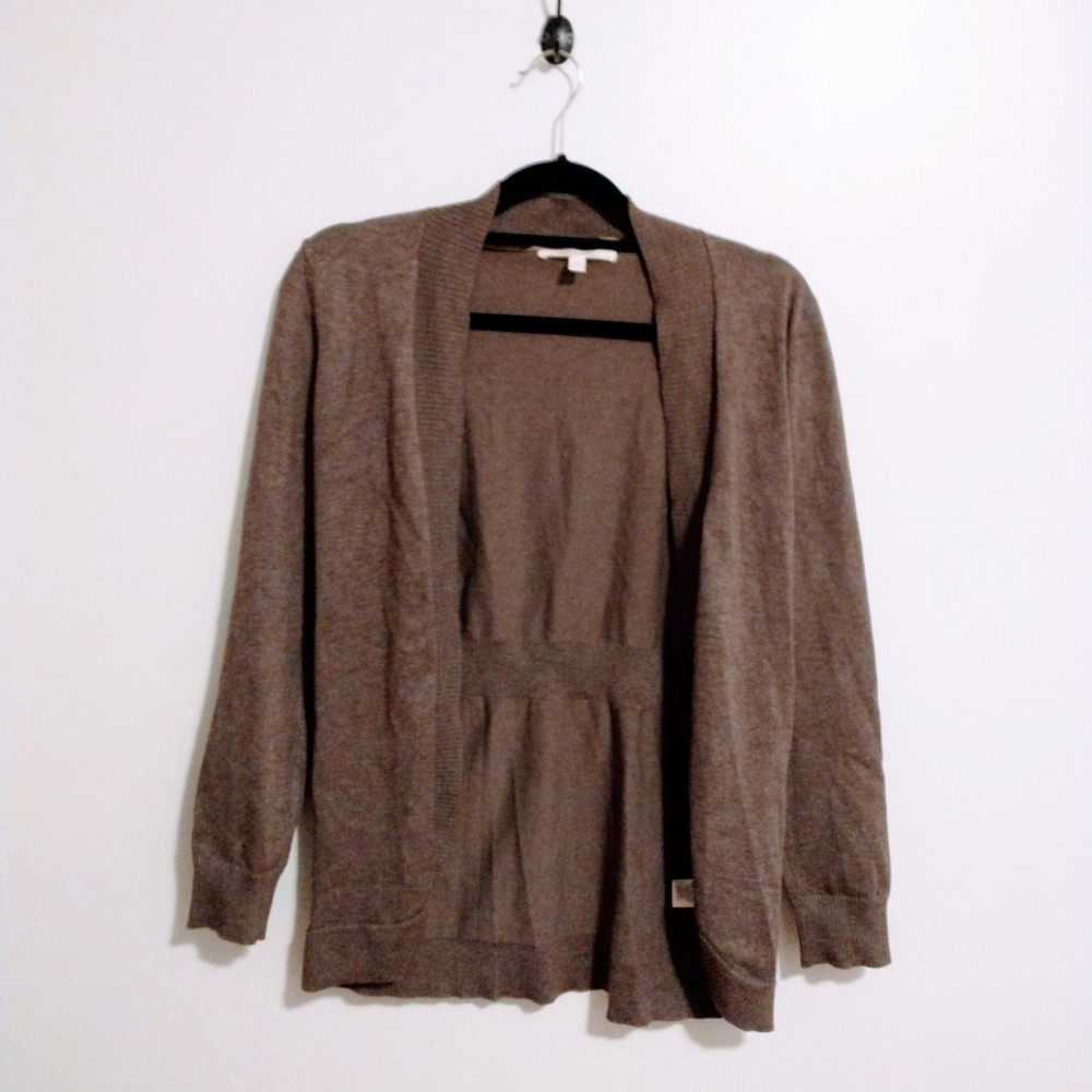 Brown cardigan size medium Fontelle